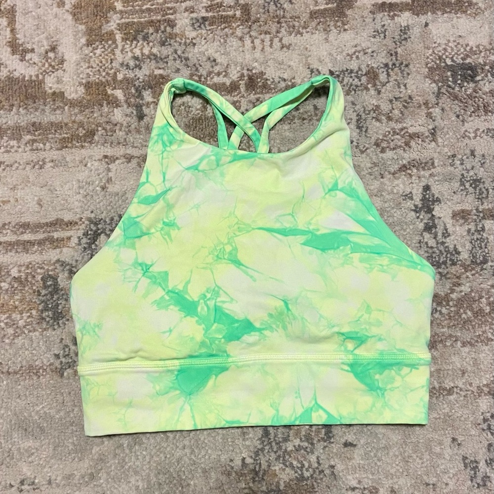 Lululemon Energy High Neck Longline Bra
